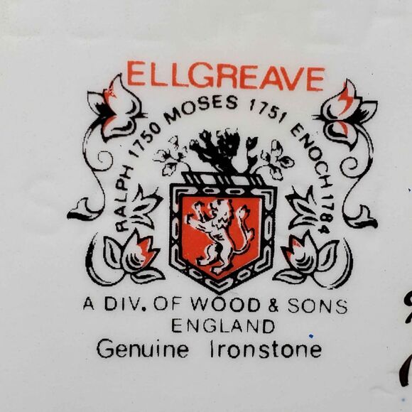 Ellgreave Teapot Strawberries Vintage - Picture 6 of 7